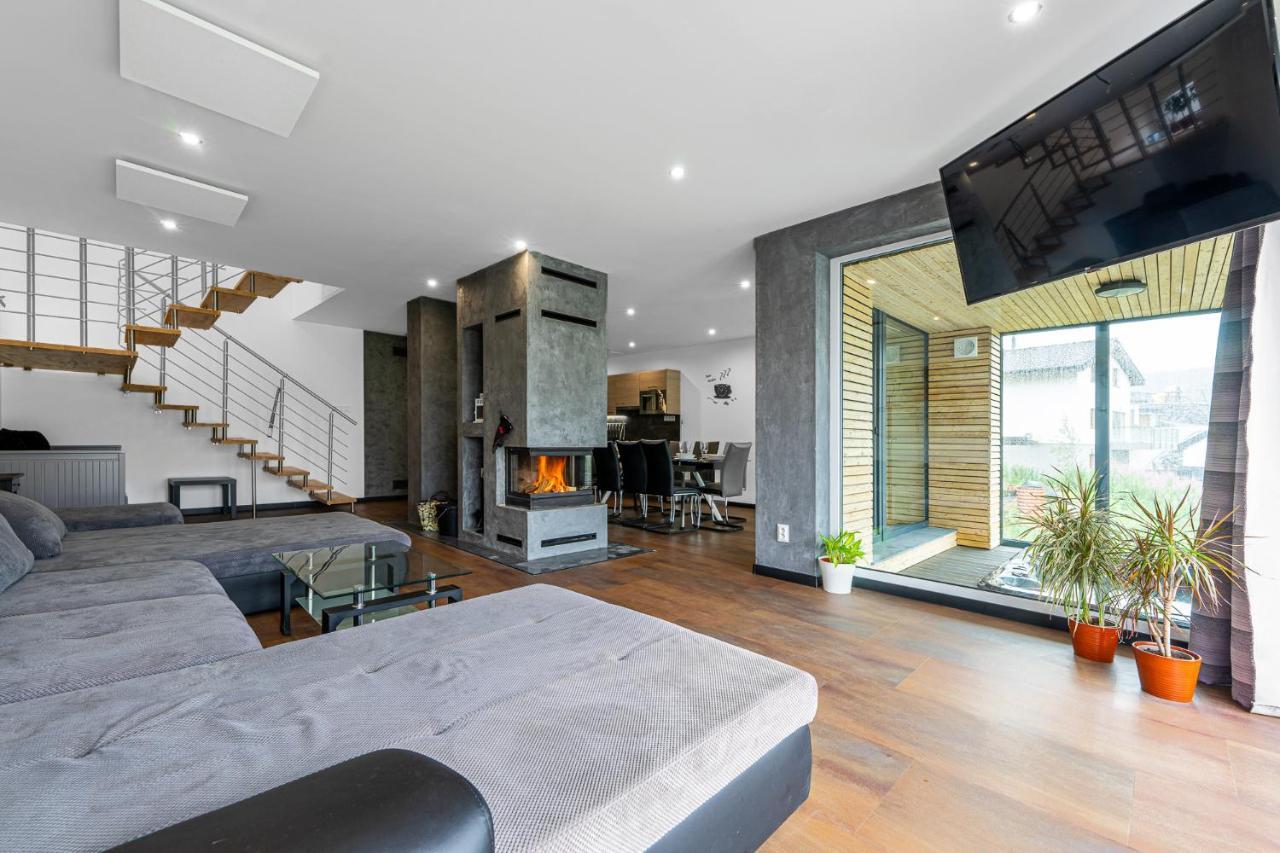 Wellness Villa Klinovec Views Loučná pod Klínovcem Exteriör bild