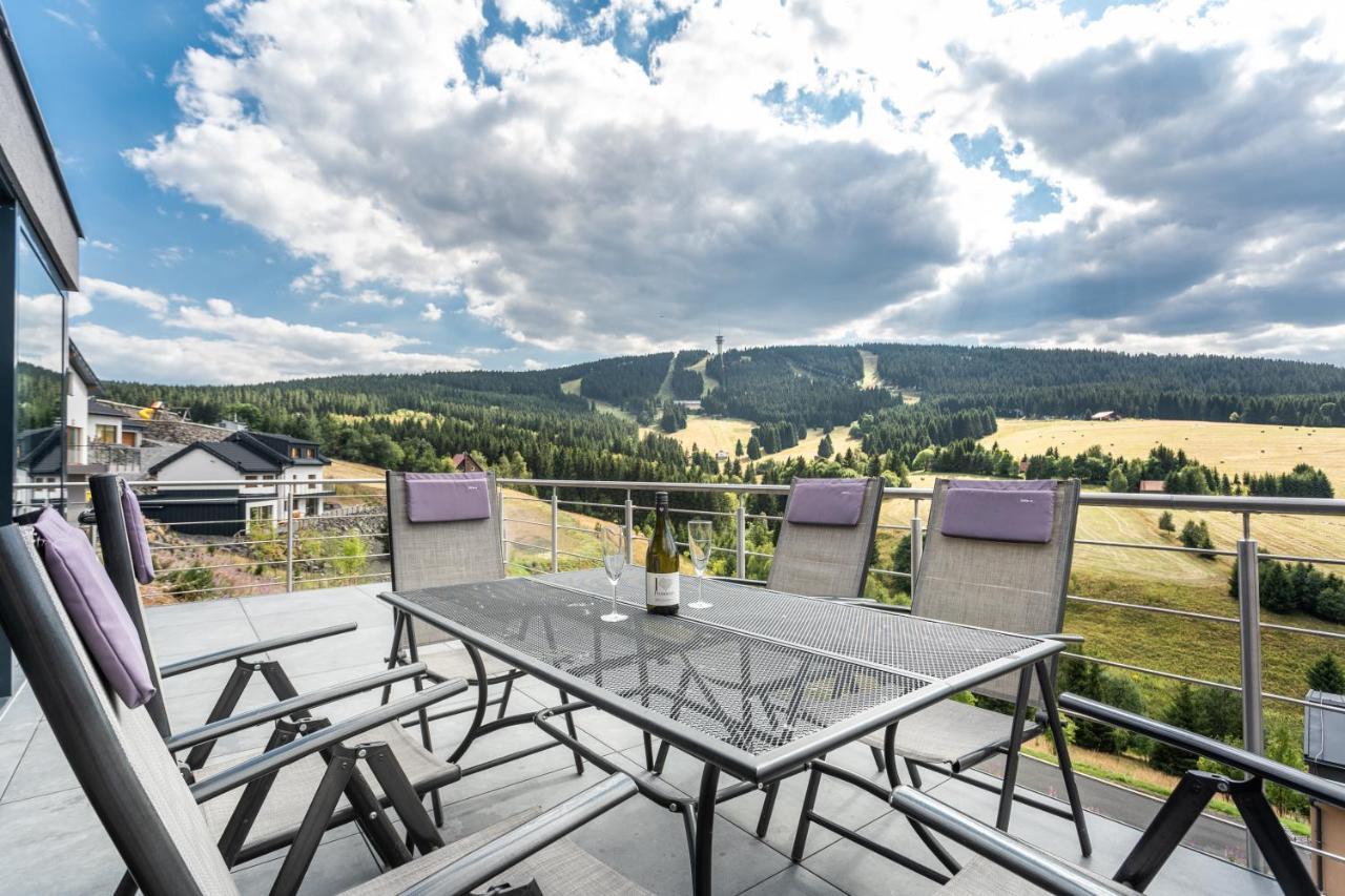 Wellness Villa Klinovec Views Loučná pod Klínovcem Exteriör bild