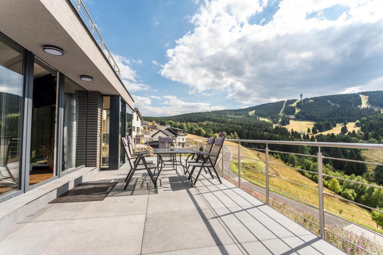 Wellness Villa Klinovec Views Loučná pod Klínovcem Exteriör bild