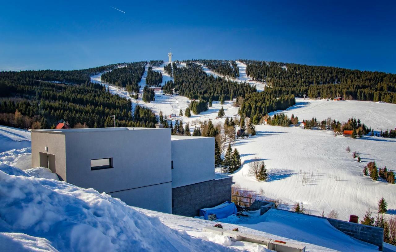 Wellness Villa Klinovec Views Loučná pod Klínovcem Exteriör bild