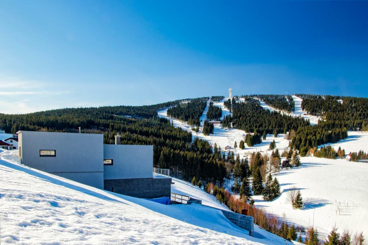 Wellness Villa Klinovec Views Loučná pod Klínovcem Exteriör bild