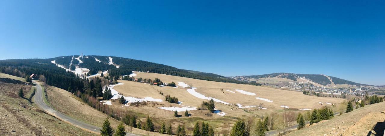 Wellness Villa Klinovec Views Loučná pod Klínovcem Exteriör bild